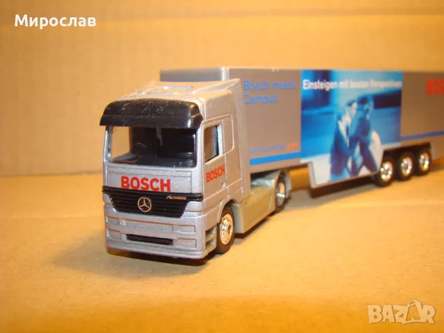 GRELL H0 1/87 MERCEDES ACTROS КАМИОН TIR МОДЕЛ КОЛИЧКА, снимка 2 - Колекции - 48456652