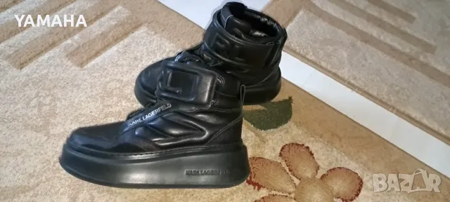 Karl  Lagerfeld  Дамски  Боти 37, снимка 5 - Дамски боти - 50393372