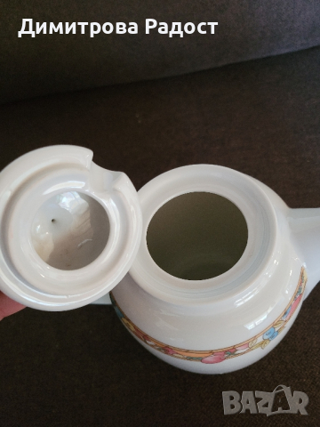 Порцеланови чайници с капаче! Състояние използвано като ново без забележки! , снимка 3 - Сервизи - 44693784