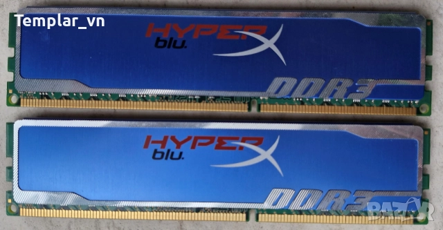 Kingston Hyper X BLU 2x8 GB DDR3 1600 // PNY 2 x 8 GB DDR3 1600 XLR 8 series, снимка 2 - RAM памет - 42830956
