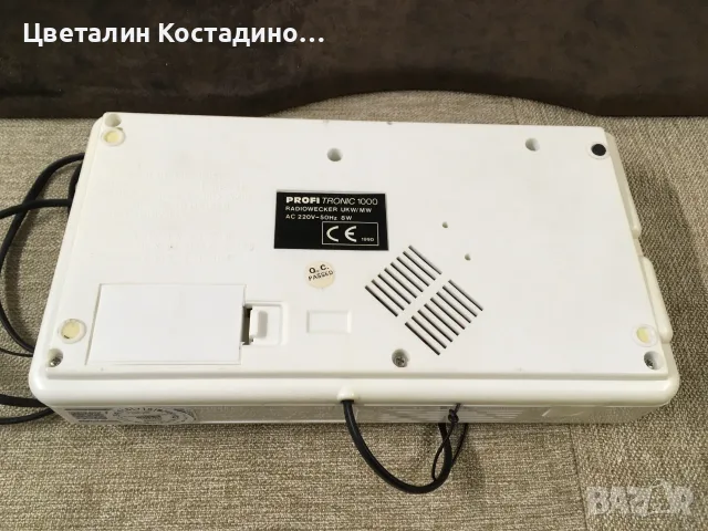 настолен, немски радиочасовник, снимка 8 - Радиокасетофони, транзистори - 56536948