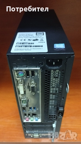 Компютър 8th Gen G5400 3.70GHz/8GB RAM/128GB M.2 SATA SSD/500GB HDD/Slim Desktop, снимка 3 - Работни компютри - 52552413