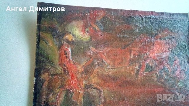 Маслена картина платно, снимка 6 - Картини - 36589233
