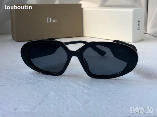 Dior 2023 дамски слънчеви 2 цвята черни кафяви, снимка 4 - Слънчеви и диоптрични очила - 40530506