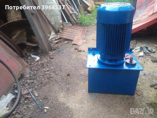 хидравлична станция 1,5 кв 250 бара налягане, снимка 2 - Други машини и части - 54187327