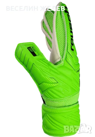 Детски вратарски ръкавици Reusch Attrakt Grip Finger Support Jr, Размер 5  - ЧИСТО НОВИ, снимка 4 - Футбол - 56047748