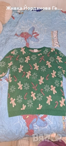 коледен пуловер момче 9-10 год., снимка 3 - Детски пуловери и жилетки - 53143720