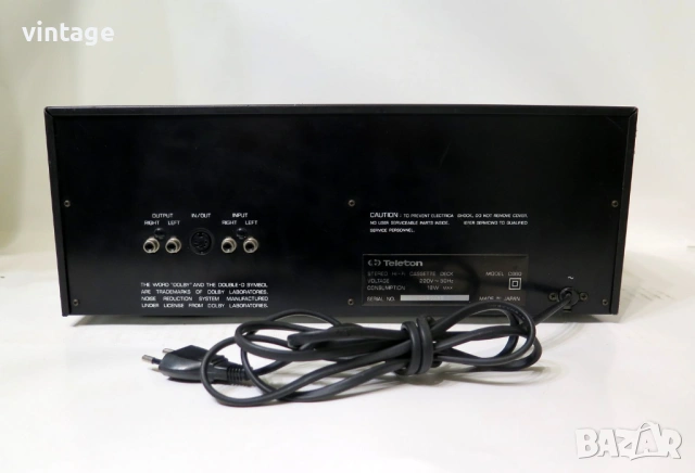 Teleton C660 Hi-Fi Cassette Deck, снимка 7 - Декове - 54098775