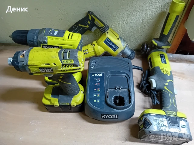 Акумулаторен Комплект RYOBI 18v , снимка 3 - Други инструменти - 53078341