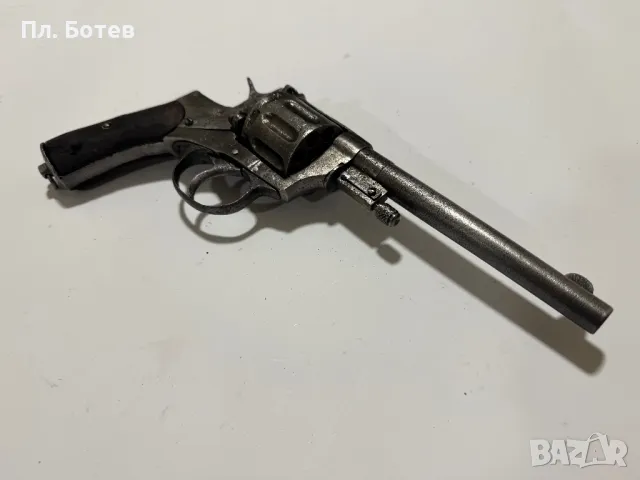 Много рядък девет заряден револвер, пистолет, снимка 5 - Антикварни и старинни предмети - 48981913