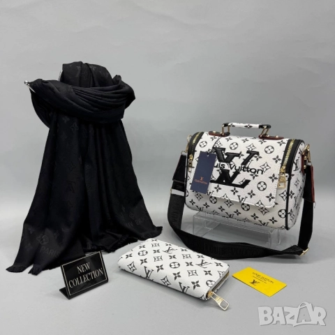 шал louis Vuitton , снимка 7 - Шалове - 52149914