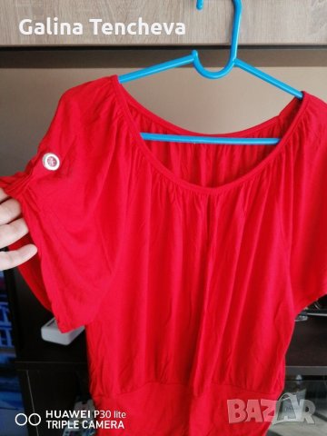 Дамска блуза , снимка 2 - Тениски - 30792264