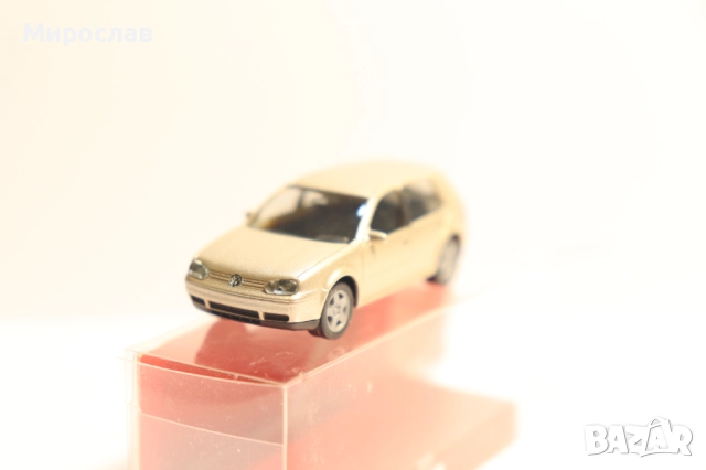 HERPA H0 1/87 VW GOLF 4 КОЛИЧКА КАМИОН МОДЕЛ, снимка 4 - Колекции - 51746073