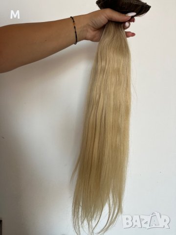 Естествена руса омбре коса, снимка 3 - Аксесоари за коса - 37435508