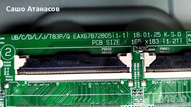 LG 43UK6470PLC със счупена матрица ,LGP43DJ-17U1 ,EAX67872805(1.1) ,TWCM-K305D ,HC430DGG-SLTL5-A111, снимка 11 - Части и Платки - 29364885