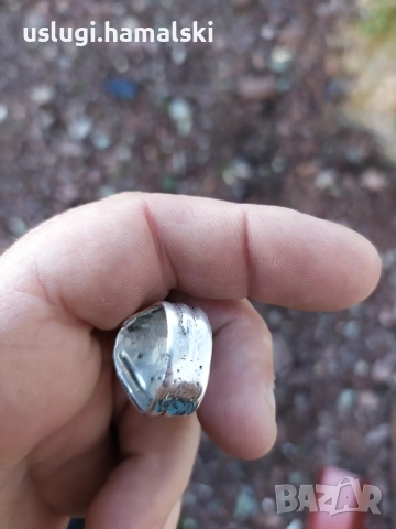 Много стар сребърен пръстен, снимка 7 - Антикварни и старинни предмети - 52772474