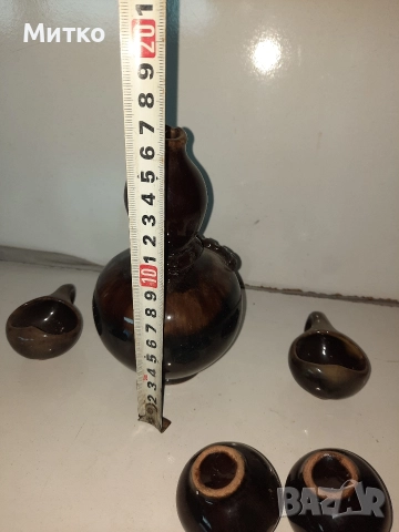 Ретро Битови керамични сервизи за ракия., снимка 11 - Сервизи - 52860872