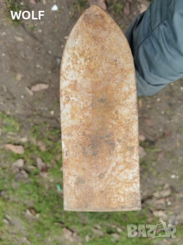 Немска Стара ютия на жар, снимка 6 - Антикварни и старинни предмети - 52878982