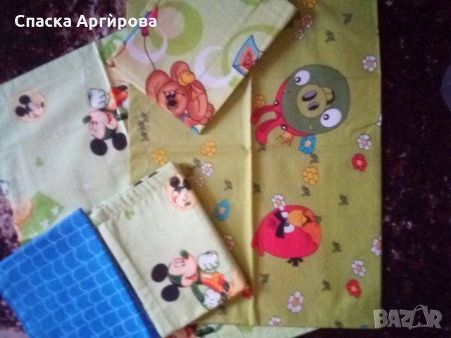 Детски калъфки 5 бр.40/30 и 45/35-ранфорс, снимка 2 - Спално бельо и завивки - 31966621