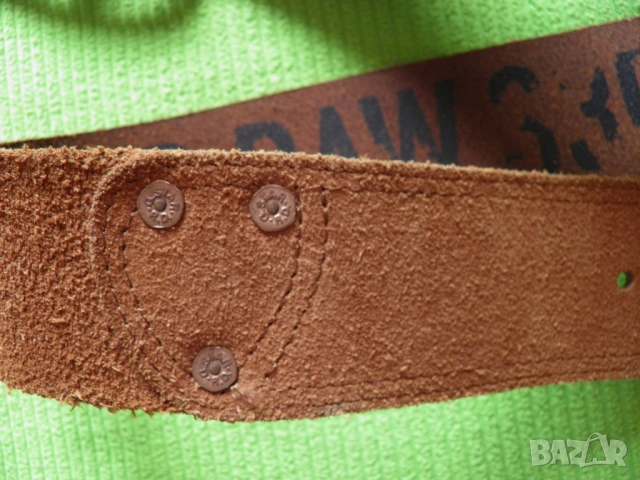 G-star оригинален колан от естествена кожа М, снимка 5 - Колани - 54332282