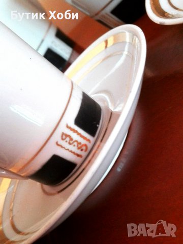 Съветски порцеланов сервиз, снимка 6 - Антикварни и старинни предмети - 36772467