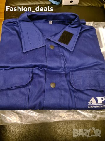 Защитен огнеустойчив цял гащеризон Работно облекло XXL за заварчици, снимка 6 - Други - 33778360