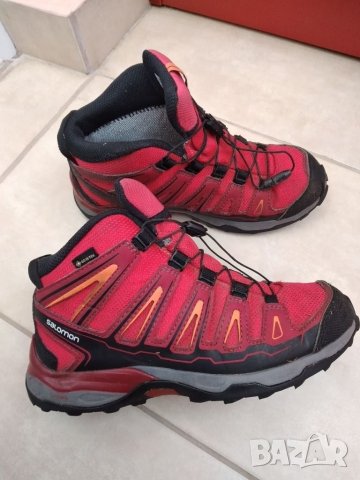 Боти Salomon номер 35, снимка 2 - Дамски боти - 40154151