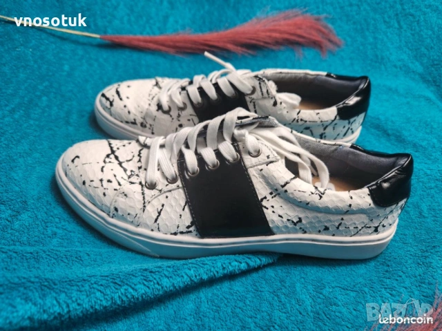 Дамски кецове  Maria Mare  Graffiti -№38, снимка 2 - Кецове - 54036860