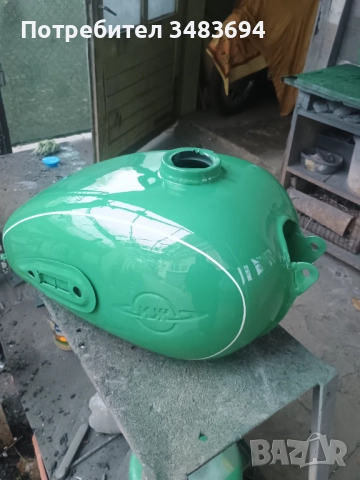 Боядисване и линиране на ретро мотоциклети, снимка 2 - Части - 52789398