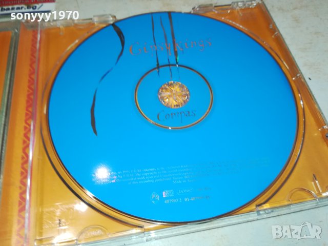 GIRSY KINGS COMPAS-ORIGINAL CD-ВНОС GERMANY 1402241302, снимка 2 - CD дискове - 44289769