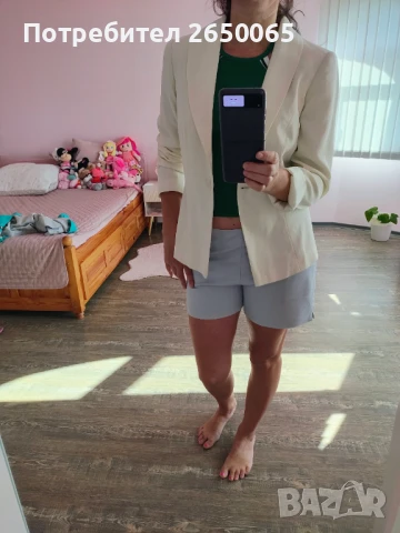 Бяло сако размер М, снимка 6 - Сака - 51059072