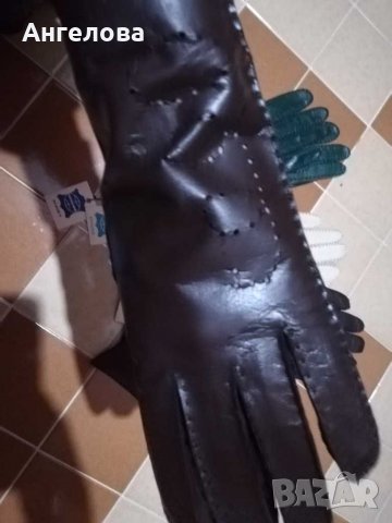 Женски ръкавици естествена кожа , снимка 9 - Ръкавици - 27959810