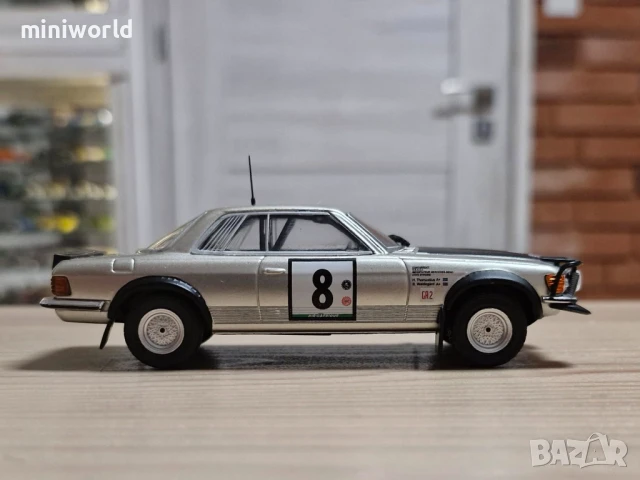 Mercedes Benz 500 SLC n.8 1980 - мащаб 1:43 на IXO/Altaya моделът е нов в PVC дисплей-кейс, снимка 5 - Колекции - 51209013