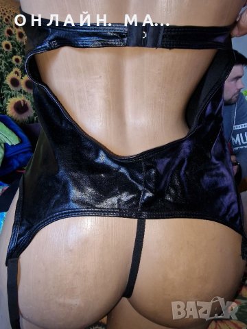 Кожен Комплект /м.л, снимка 9 - Корсети, бюстиета, топове - 39686988