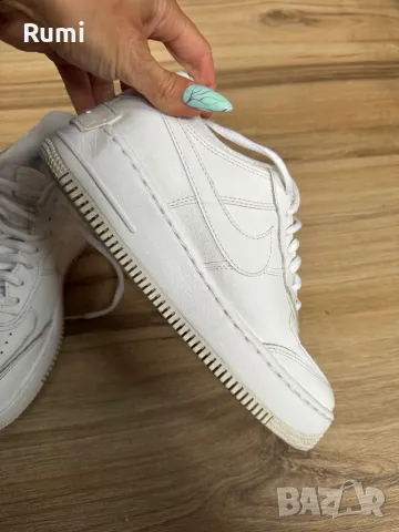 Оригинални кецове NIKE W AIR FORCE 1 SHADOW! 38,5 н, снимка 5 - Кецове - 48104318