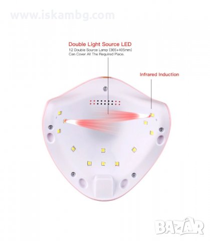 ПЕЧКА ЗА МАНИКЮР С ГЕЛ ЛАК 36W - код 2782, снимка 3 - Педикюр и маникюр - 33918521