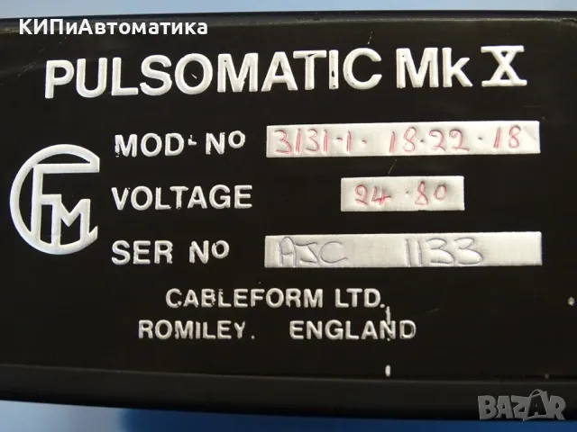 контролер CABLEFORM Pulsomatic MkX 3131-1-18.22.18 controller 24-80VDC, снимка 5 - Резервни части за машини - 49726769