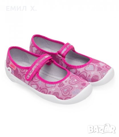 Детски текстилни обувки Befado за момиче 114x285