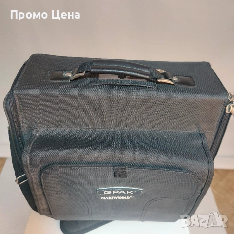 Професионална геймърска чанта G-PAK Naki World – за конзоли и аксесоари (Чанта за PS3, PS4, PS5), снимка 3 - Аксесоари - 54207942
