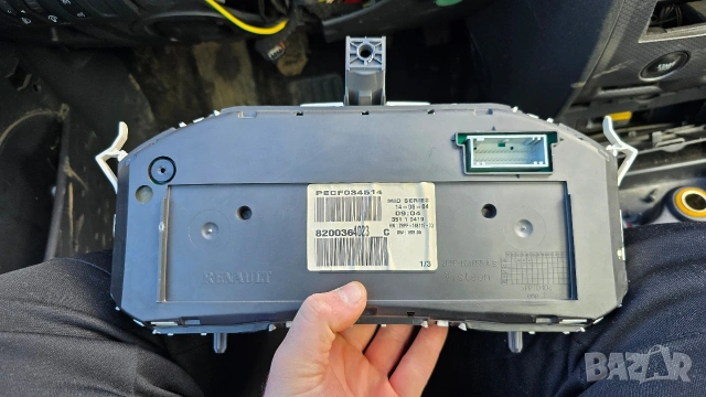 Километраж / Табло Renault Рено Megane Меган 1.6 16v 113 бензин, снимка 2 - Части - 53100043