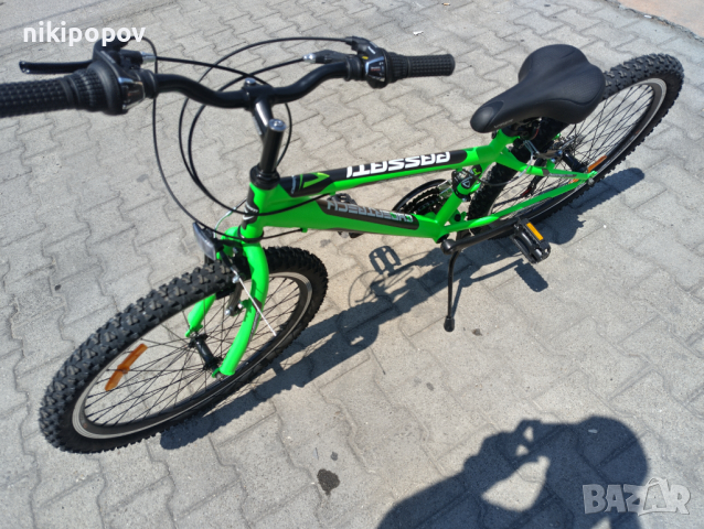PASSATI Велосипед 24" CYBERTRECK зелен, снимка 9 - Велосипеди - 44587797