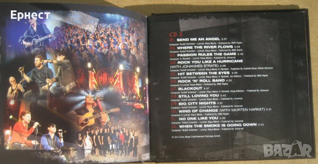 Специално издание Scorpions - MTV Unplugged in Athens 2 CD + DVD, снимка 6 - CD дискове - 38249802