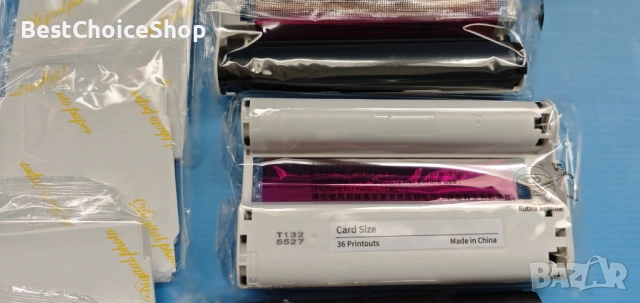 Canon Selphy CP фотохартия и комплект с мастило 3 касети 108 хартии – KC-108IP, снимка 4 - Чанти, стативи, аксесоари - 54155880