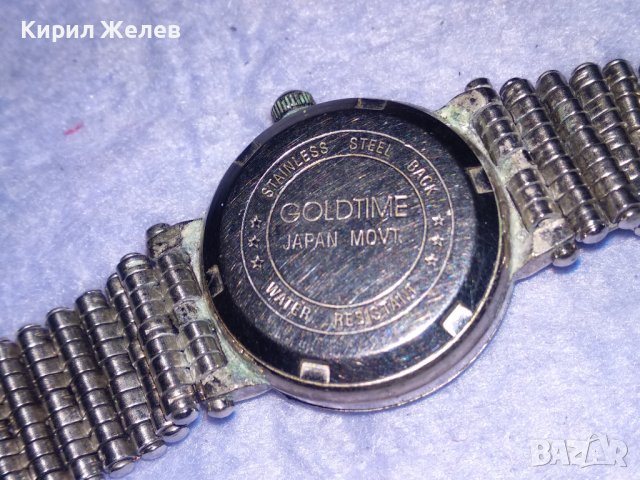 GOLDTIME QUARTZ ДАМСКИ КВАРЦОВ МАРКОВ ЧАСОВНИК с ВЕРИЖКА 31174, снимка 13 - Дамски - 40443762