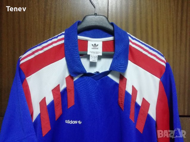France Adidas 1990/1992 оригинална тениска фланелка Франция размер XL, снимка 3 - Тениски - 42554354