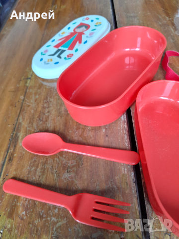 Стара Детска кутия за храна, снимка 4 - Други ценни предмети - 44781593