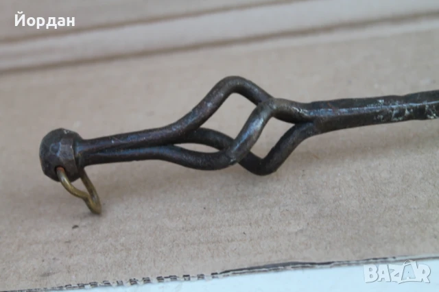 Кухненски комплект от ковано желязо и месинг, снимка 16 - Прибори за хранене, готвене и сервиране - 51408004