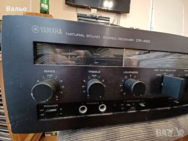 Yamaha CR-420, снимка 3 - Ресийвъри, усилватели, смесителни пултове - 38498027