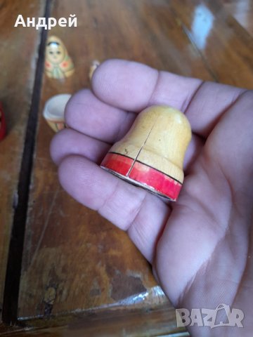 Стара Матрьошка,Матрьошки #8, снимка 7 - Антикварни и старинни предмети - 34195224