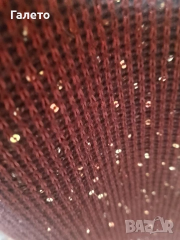 Красива бордо рокля , снимка 2 - Рокли - 50660659